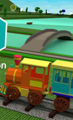 Timpy formes Train - jeu 3D Kids 1