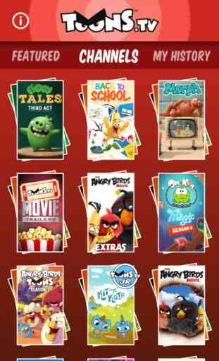 ToonsTV: Angry Birds video app 4