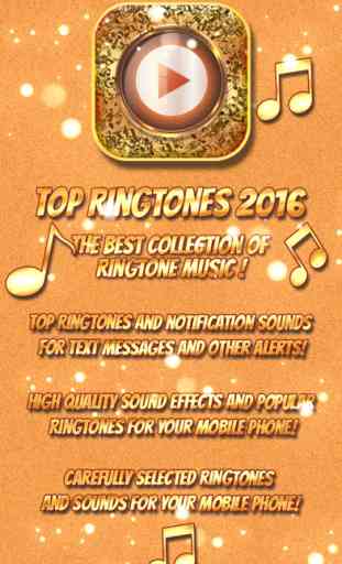 Top Sonneries 2016 - Notification Effets Sonores 1