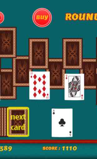 Tri Peaks Solitaire - Card Game Full Deck 4