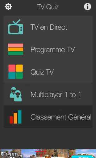 TV Quiz- TV en direct et Programme TV 1