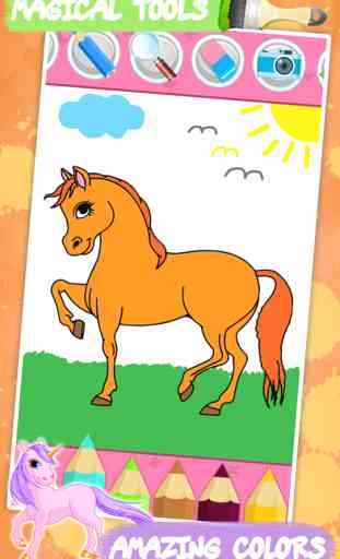 Licornes livre de coloriage pour les petits enfants: dessin et des jeux de peinture pour enfants 1