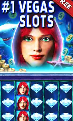 Machine à Sous - Mermaid Queen Casino! Win Big with Gold Fish Jackpots in the Heart of Atlantis! 1