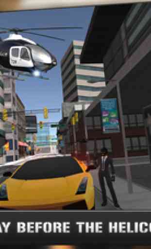 milieu de la mafia crime conduite vs voiture de ville ruée de police 3D 4