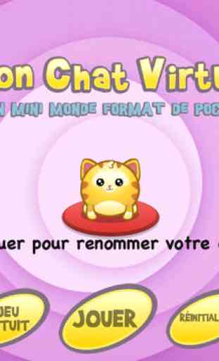 Mon Chat Virtuel : Un Mini Monde Format de Poche d'Animaux de Compagnie 2