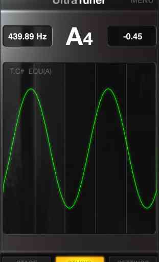 UltraTuner - Ultra Precise Chromatic Tuner for Guitar, Bass, Strings, Brass and More 4