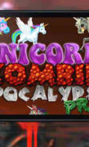 Unicorn Zombie Apocalypse PRO - un jeu de Zombie gratuit! Unicorn Zombie Apocalypse PRO - A Free Zombie Game! 3