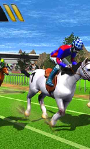 Virtual Horse Racing Simulator 3D - Une course jockey jeu de simulation 1