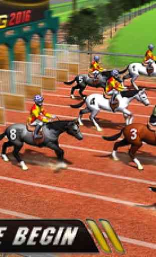 Virtual Horse Racing Simulator 3D - Une course jockey jeu de simulation 2