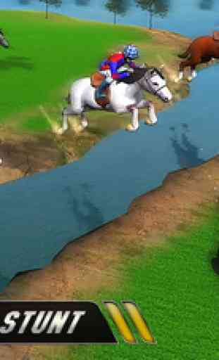Virtual Horse Racing Simulator 3D - Une course jockey jeu de simulation 3