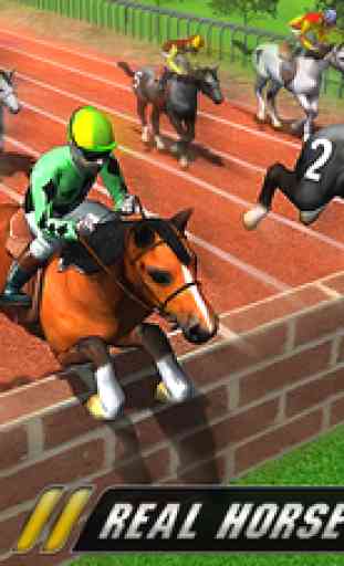Virtual Horse Racing Simulator 3D - Une course jockey jeu de simulation 4