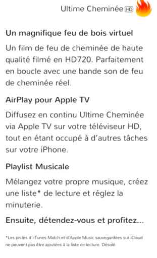 Ultime Cheminée HD pour Apple TV 2