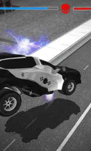 Urbaine Crime City Police voiture volante: Chase 4