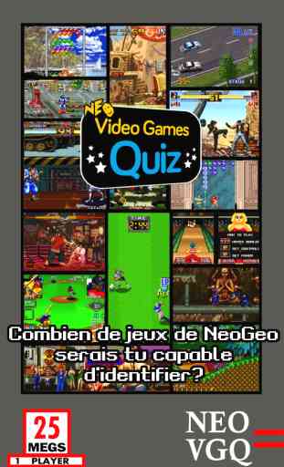 Video Games Quiz - Neo Geo Edition - Neo Geo Jeux Quiz 1