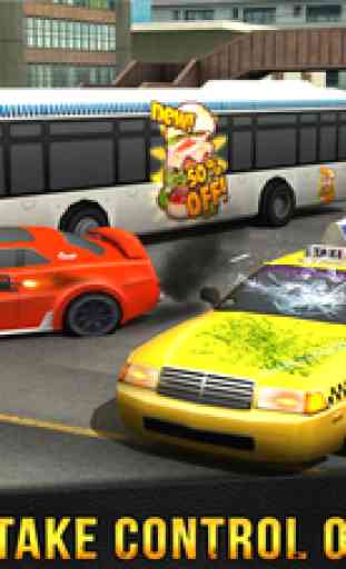 ville urbaine voiture gangs guerres de criminalité 3D 1