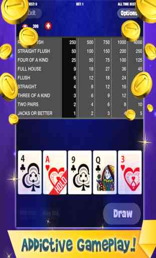 VIP Vidéo Poker - Texas Hold'em réel Casino Vegas slot 1