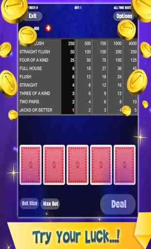 VIP Vidéo Poker - Texas Hold'em réel Casino Vegas slot 2