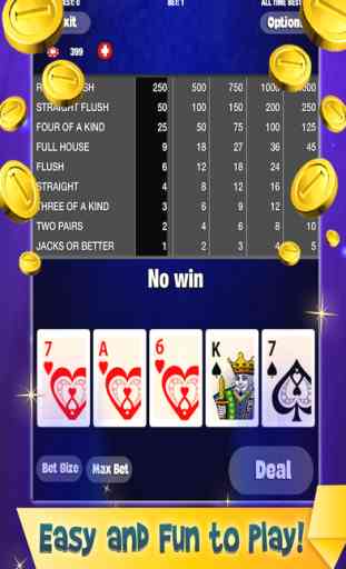 VIP Vidéo Poker - Texas Hold'em réel Casino Vegas slot 4