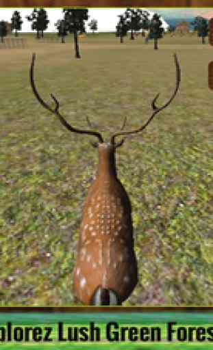 Cerfs sauvages vengeance simulateur 3D - contrôler le cerf fou et briser les animaux 4