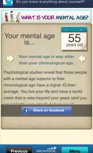 Quel est ton âge mental?: découvrez la maturité de votre esprit 3
