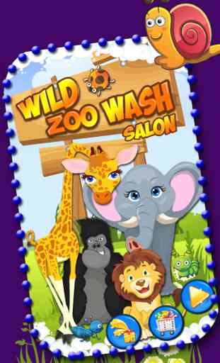 Salon de lavage Zoo sauvage – gratuit animaux et animaux de compagnie jeu pour les amoureux des animaux zoo et fantasmes monde zoo pour enfants, filles et ados 1