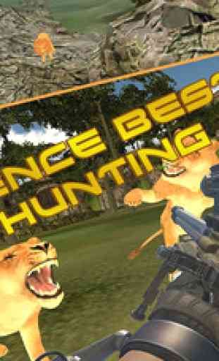 sauvage lion chasseur 2016 - jungle simulation de chasse au roi 3d: full fun jeu gratuit 1