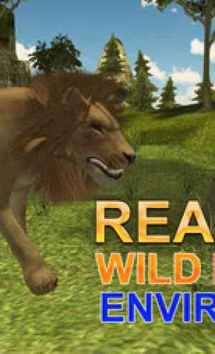 Sauvage Lion chasseur - chase animaux en colère et leur tirer dessus dans ce jeu de simulateur de tir 2