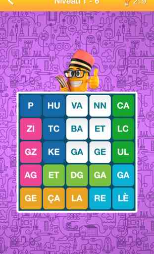 Worders:Parties de mots - recherche par mot-jeu de puzzle, trouver, rassembler et mots de deviner sur le terrain 1