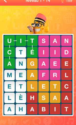 Worders XXL - jeu de mots recherche de puzzle pour les amateurs de jeux de mots croisés, bourreau et scramble 2
