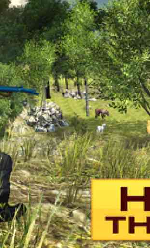 3D de chasse sauvage - Bow animaux du jeu de chasseur 4