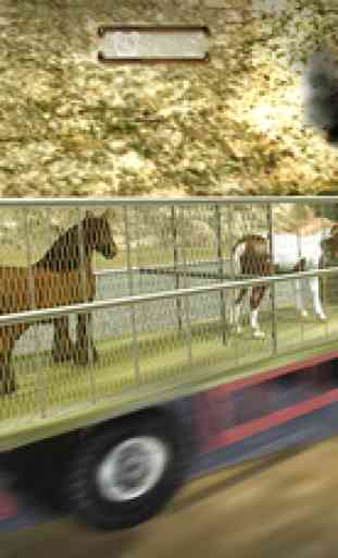 Sauvage cheval transporteur un camion simulateur 2016 1
