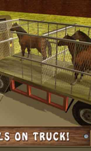 Sauvage cheval transporteur un camion simulateur 2016 2
