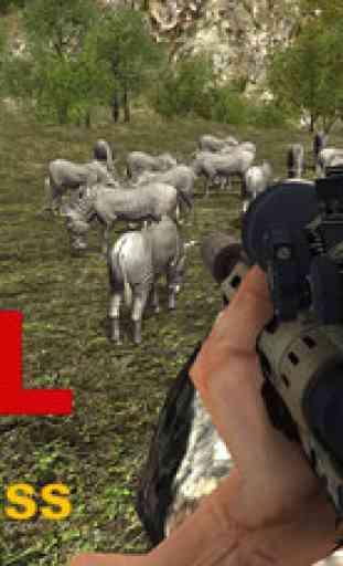 Sauvage Hunter 3D - animaux réel jeu de chasse des prédateurs 3
