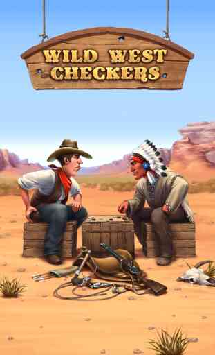 Wild West Checkers free 1