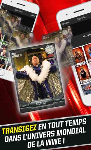 WWE SLAM: Collection de cartes 3