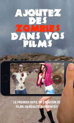 Zombie FX: Guns, Rockets, Effets Visuels et Réalité Augmentée Video Editor par Pocket Director 1