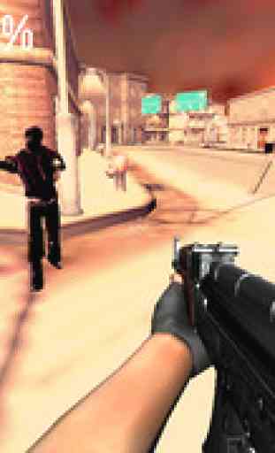 Zombie Shooter 3D Elite - Bataille de la route de mort pour Free 2