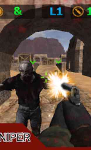 Zombie Sniper 3D - Tir Critique: Un jeu de tir réel FPS Zombie City 3D 1