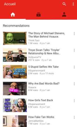 YouTube - Musique & Vidéos à regarder et partager 1