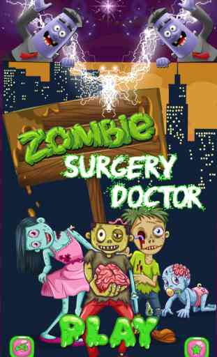 Zombie Chirurgie Médecin - Chirurgien fou jeu de m 1
