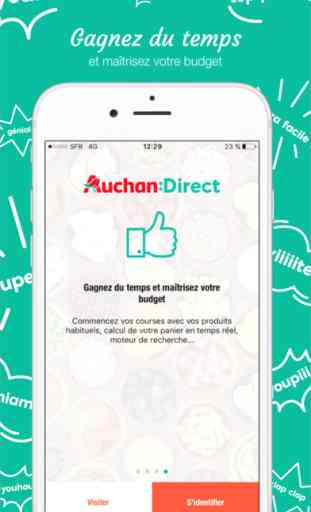 Auchan:Direct : courses en ligne livrées avec soin 3
