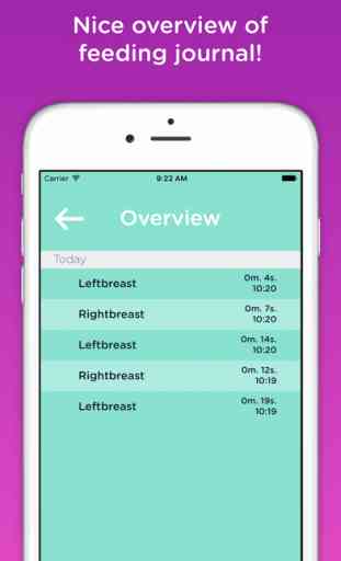 BabyMilk - a journal for breastfeeding 3