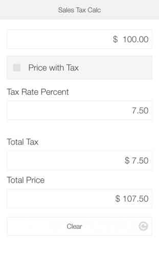 Sales Tax Calculator App 3