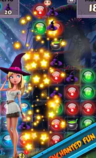 Bubble Girl Soda Witch - Pop the yummy gem candy and easy shooter puzzle 3