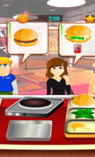 Burger Dash - (Top pizza hamburger jeu de dîner) 3