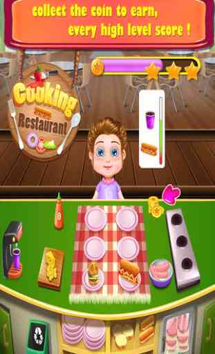 Cooking Restaurant: Cooking dash free game 2