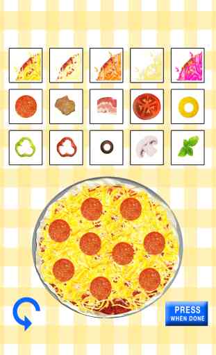 Jeux de cuisine: jeux de pizza! 2