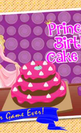 princesse gâteau d'anniversaire jeu de cuisine maker - faire votre propre gâteau 1