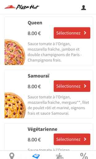Pizza Hut France, infos et commande 1
