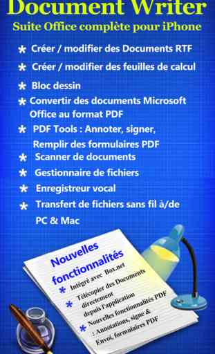Document Writer - traitement de texte et lecteur pour Microsoft Office - Personal Edition 1